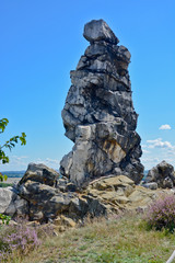 Teufelsmauer, Weddersleben, Harz, Sachsen-Anhalt, Deutschland