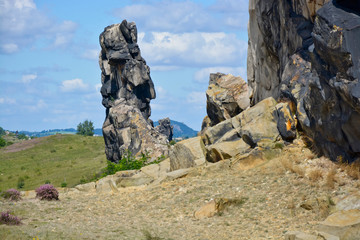 Teufelsmauer, Weddersleben, Harz, Sachsen-Anhalt, Deutschland