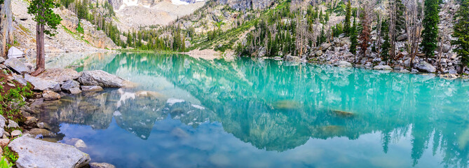 Lake Reflecting the Tetons