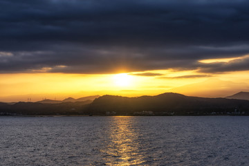 View of Hallasan Sunset