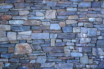 Stone wall texture background natural color
