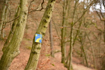 Wander Straße Schild