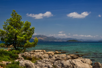 Fototapeta na wymiar Coast of the Adriatic Sea. Croatia