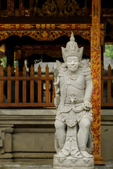 Beautiful colored Buddhist temple from island Bali, Indonesia.