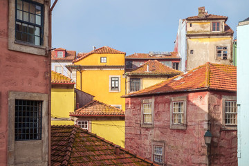 Obraz premium houses in old town
