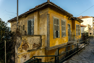 Fototapeta na wymiar Old town Panagia of Kavala Greece