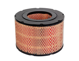 A round automotive air filter