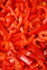 Fresh peppers vegetable