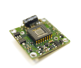 Electronic collection - Video sensor control of the digital minichamber