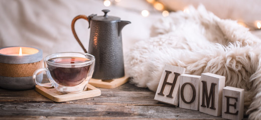 composition homely festive atmosphere