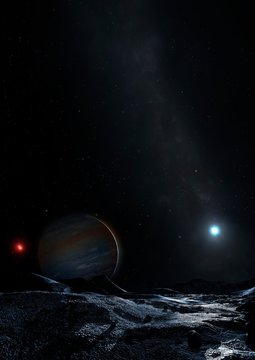 Illustration of Planet Scorpion-1b