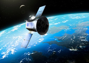 TESS Spacecraft, illustration