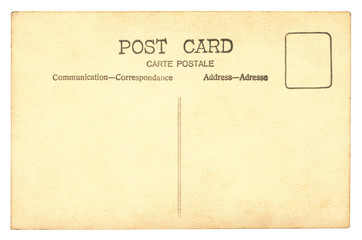 Vintage Postcard - isolated (clipping path included) 
