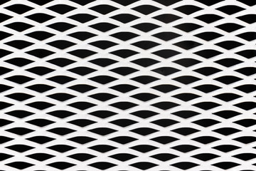 White metal grid abstract texture background