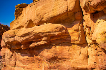 Beauty of Color Canyon in Egypt