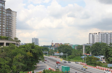 highway Traffic Kuala Lumpur Malaysia