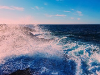 Arctoc Ocean shore in the north of Russia