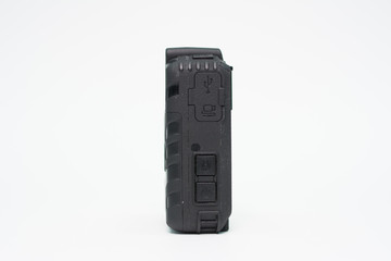 Camera for video surveillance systems on white background