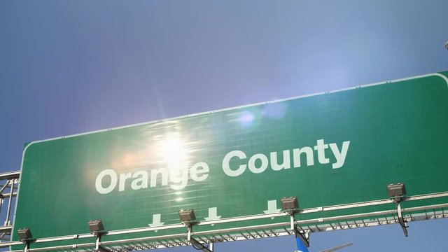 Airplane Landing Orange County