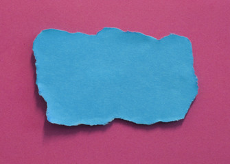 Colorful torn paper background with space for your message