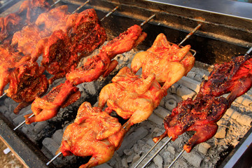grilled chicken chop, Chinese traditional food