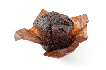 Dark brown muffin