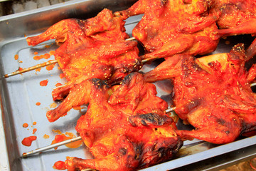 grilled chicken chop, Chinese traditional food