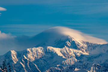 Mt. Denali on a clear day