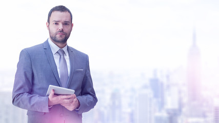 Portrait of young businessman