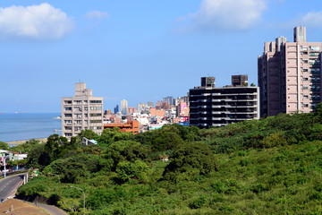 Fototapeta na wymiar Tamsui District new Taipei city Taiwan