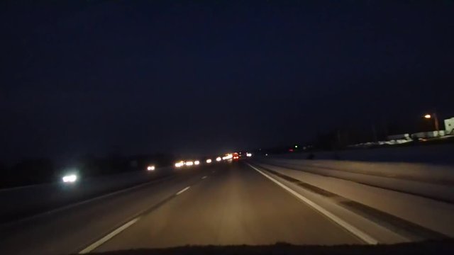 conduire de nuit