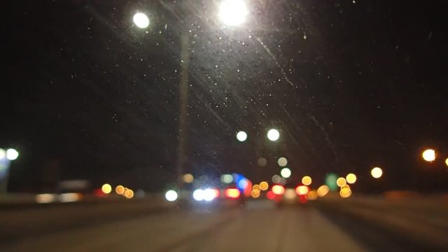 conduire de nuit