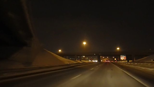 conduire de nuit