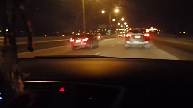 conduire de nuit