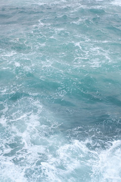 raging ocean blue water © EVISUAL
