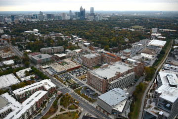 Fototapeta na wymiar Aerial View of Atlanta