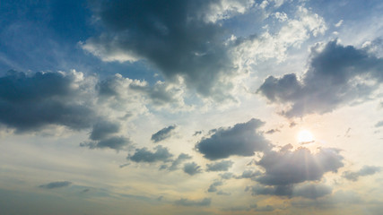 Obraz premium The clouds and sky