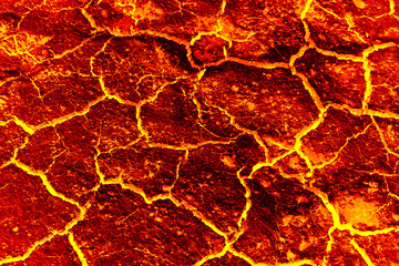 Red lava texture background