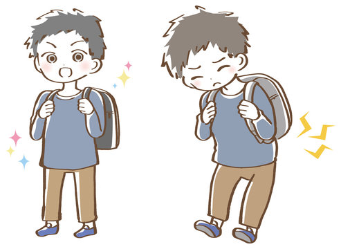 336 Best Kid With Heavy Schoolbag Images Stock Photos Vectors Adobe Stock