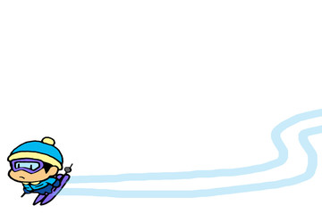 スキーのフレーム