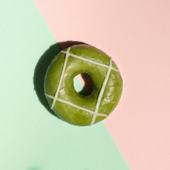 Matcha Green Tea Doughnut
