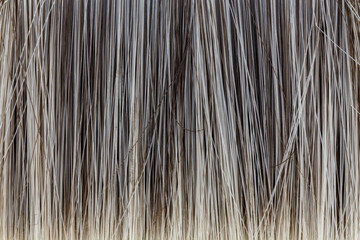 closeup of a paint brush  background
