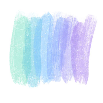 Brush strokes, Abstract watercolor background, Hand drawn watercolor on white background, Digital art painting, Colorful Grunge Paint stripe.