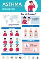 Asthma Infographic Poster
