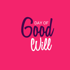 Good day will come.