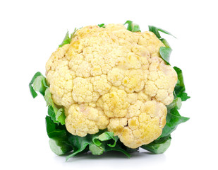 Cauliflower isolated on white background