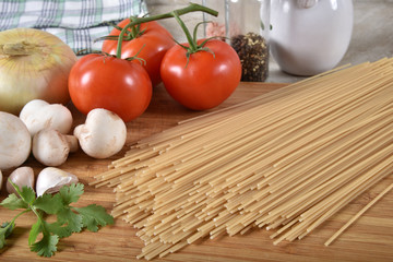 Gluten free brown rice spaghetti noodles