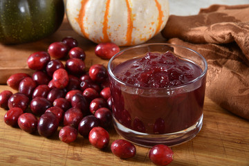 Homemade cranberry sauce