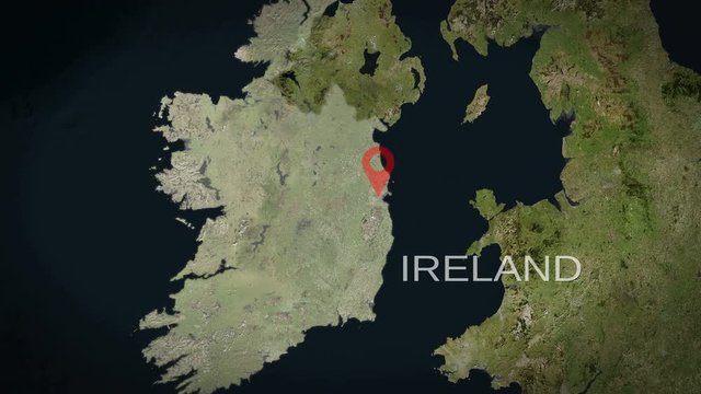 4K City Zoom: Dublin &ndash; Ireland