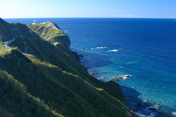 神威岬と神威岬灯台